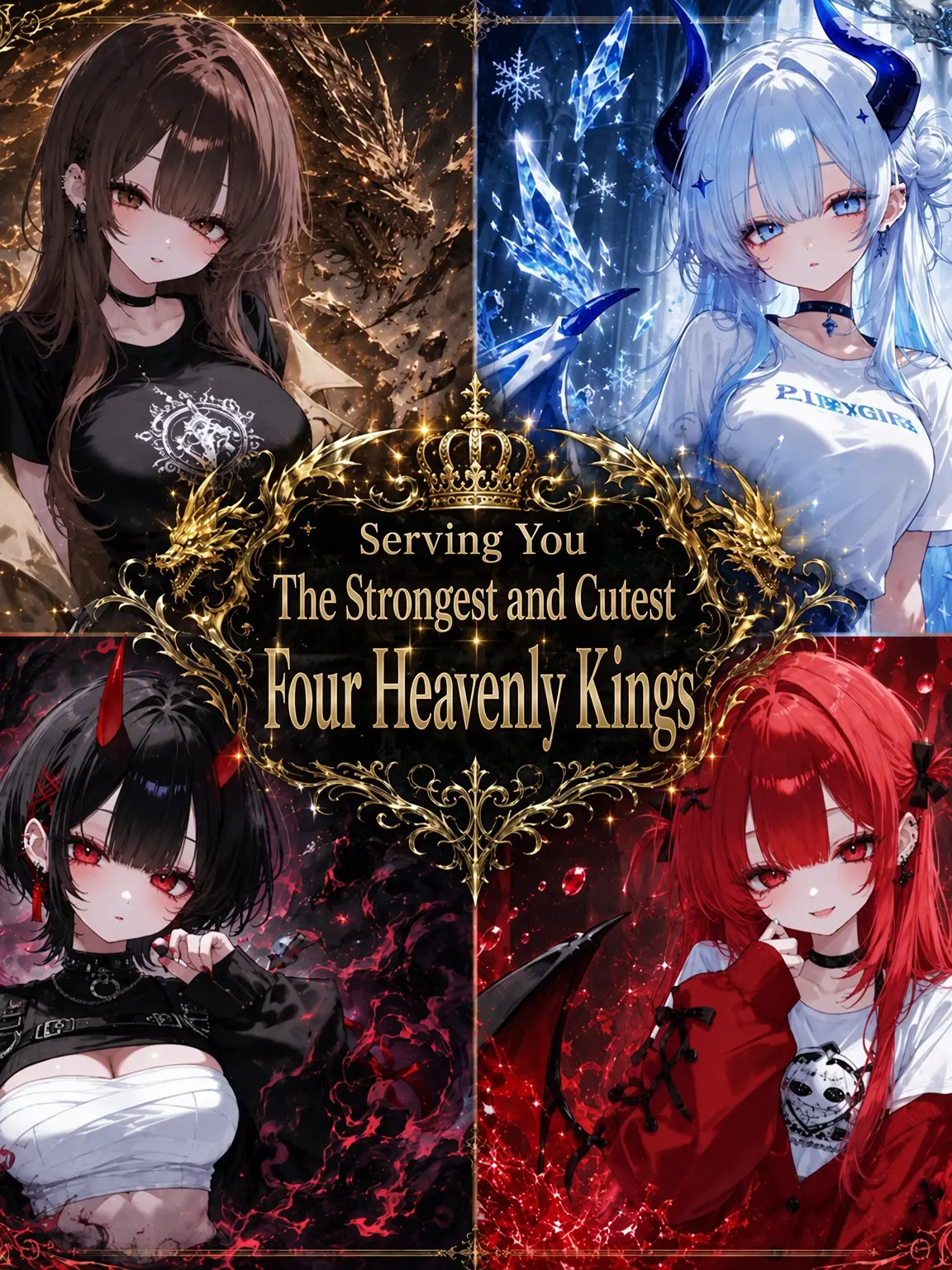 yuki647의 The Strongest and Cutest Four Heavenly Kings Serving You