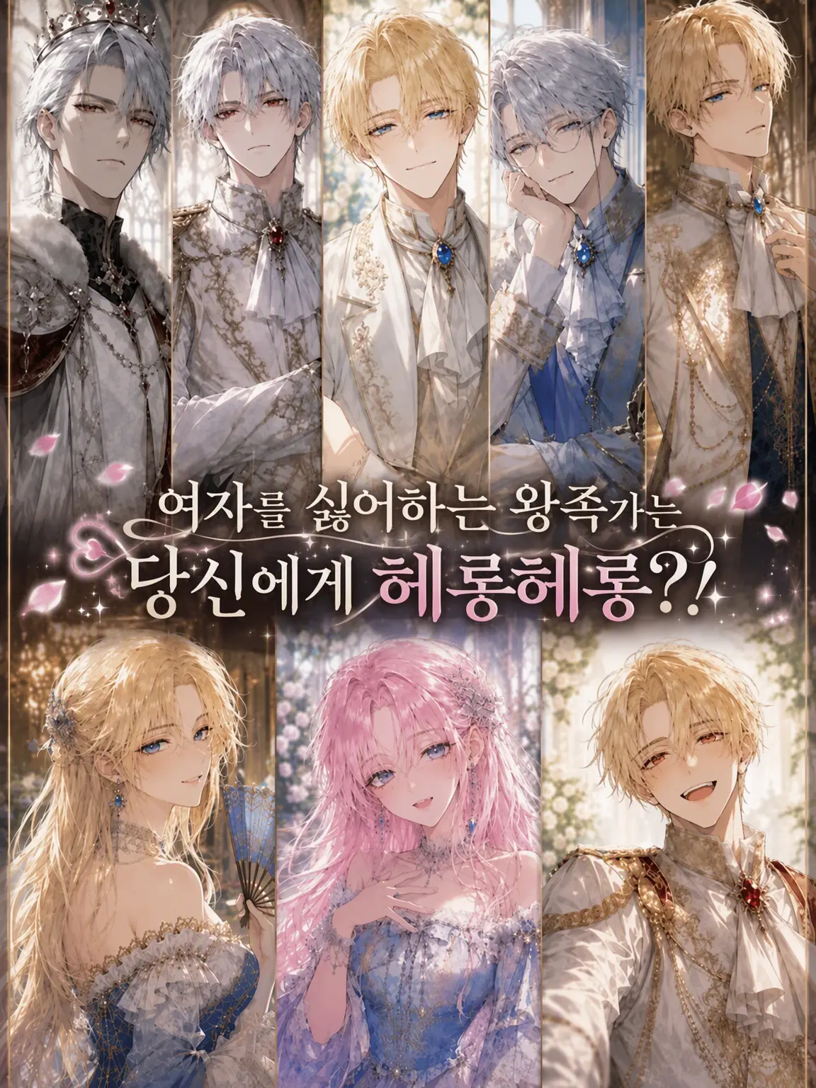 hikaru0417의 여자를 싫어하는 왕족 일가는 당신에게 헤롱헤롱?!