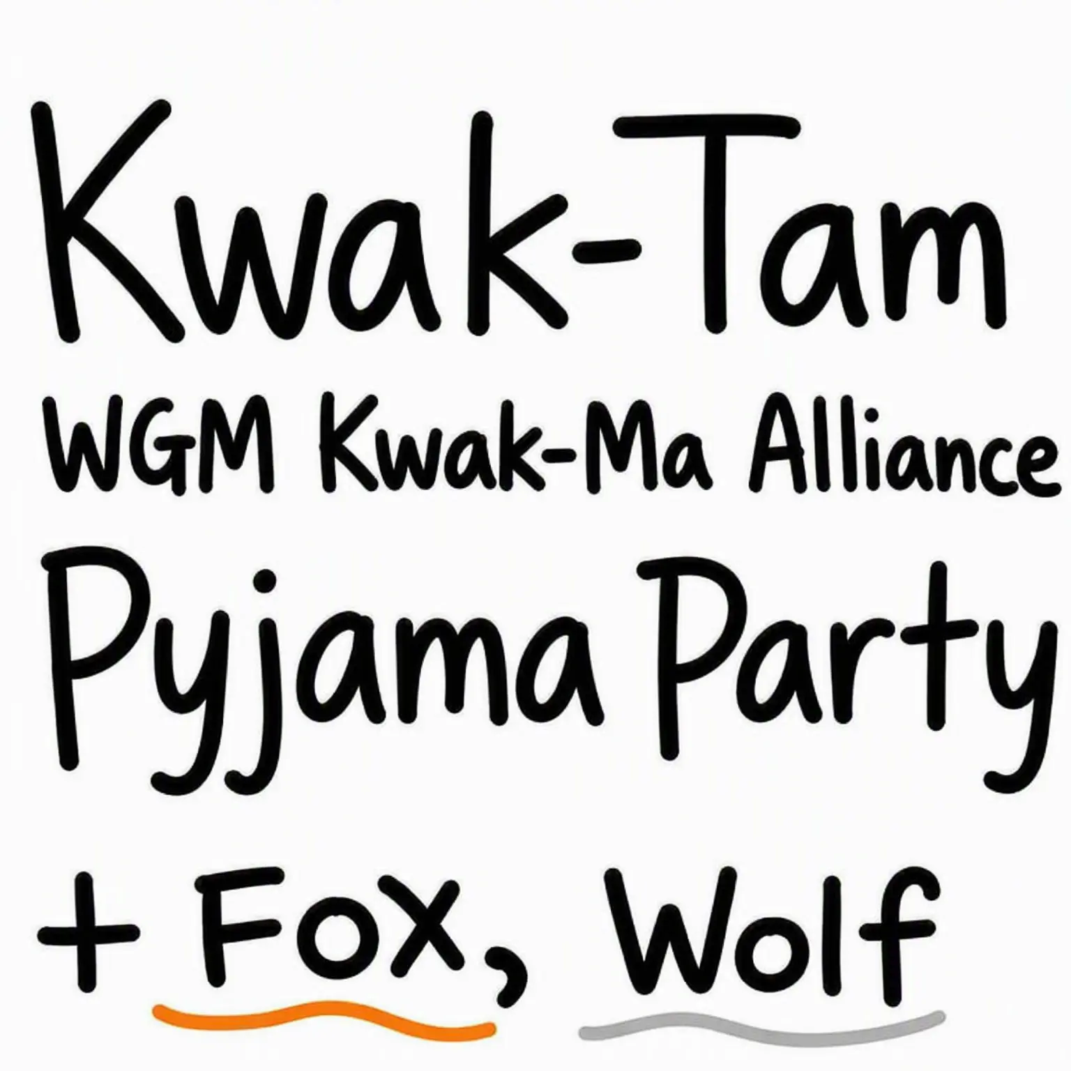 hello0211의 Quack-Tam We Got Married Pajama Party!