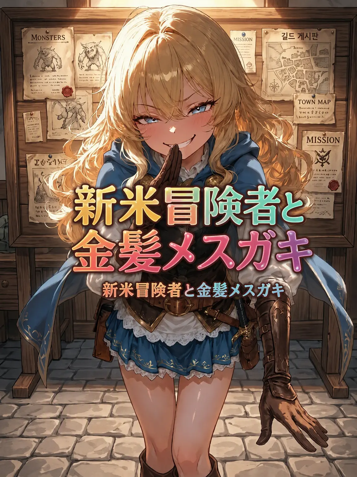 hellreaper의 駆け出し冒険者と金髪メスガキ