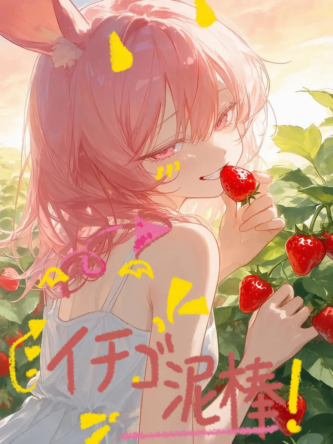 INTP의 私のイチゴ泥棒はウサギ？！