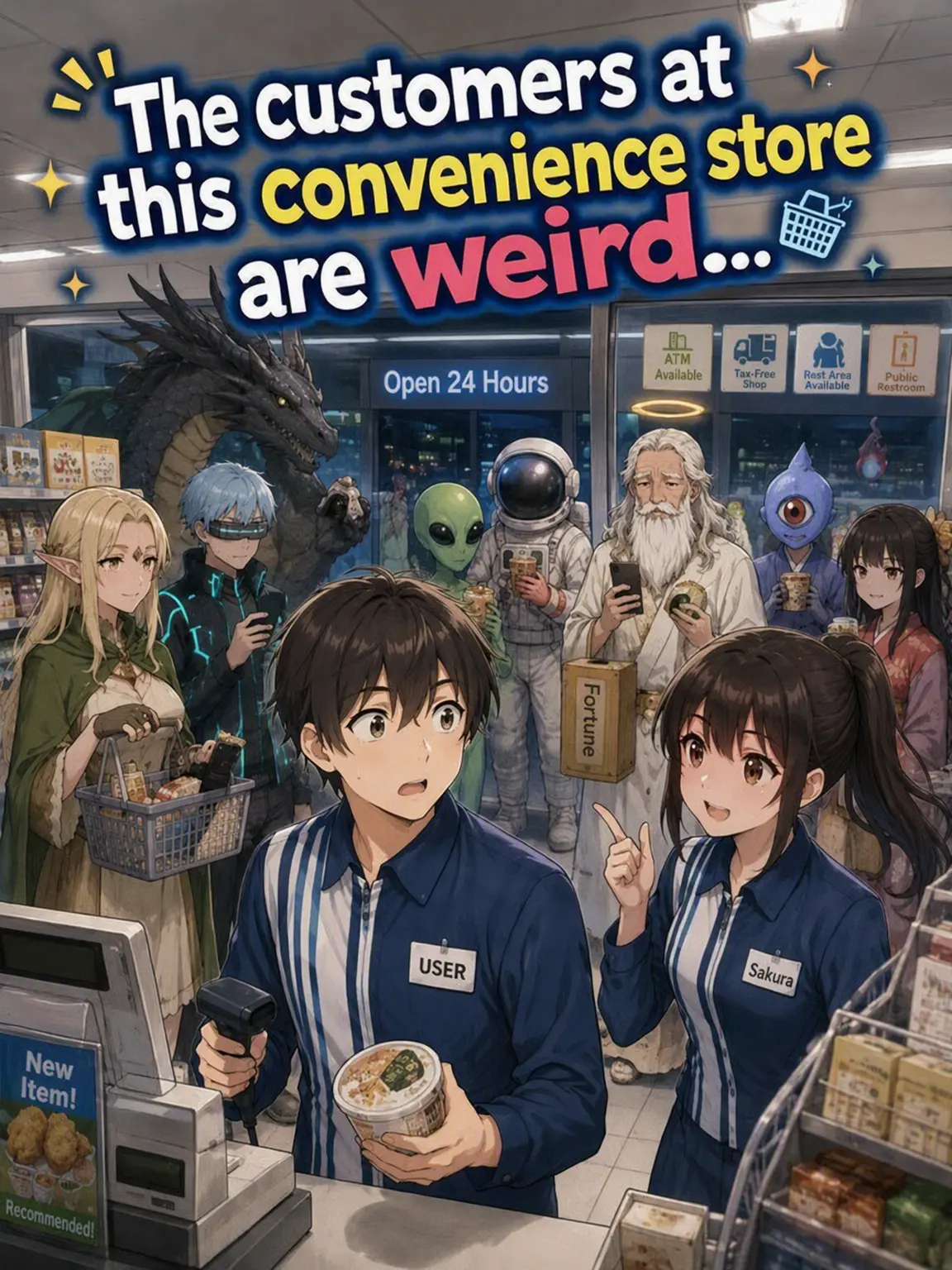 tochidesu의 This Convenience Store is Weird...
