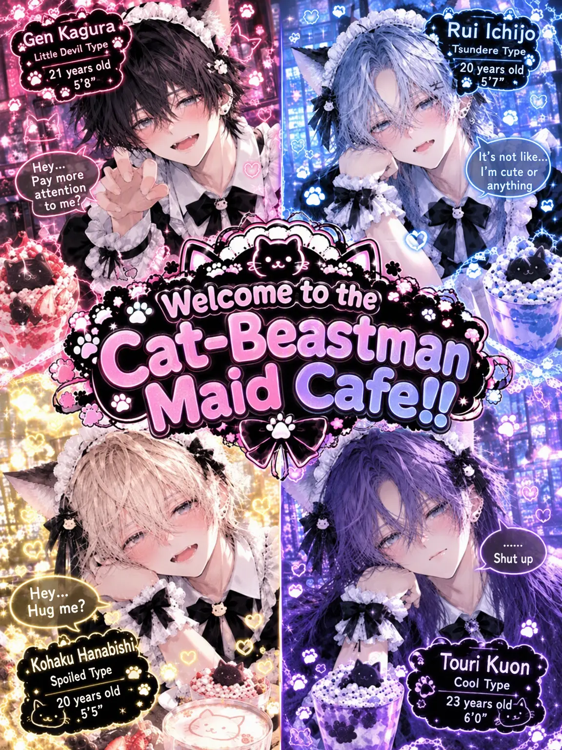 choco_Sweet의 Welcome to the Cat-Beastman Maid Cafe!