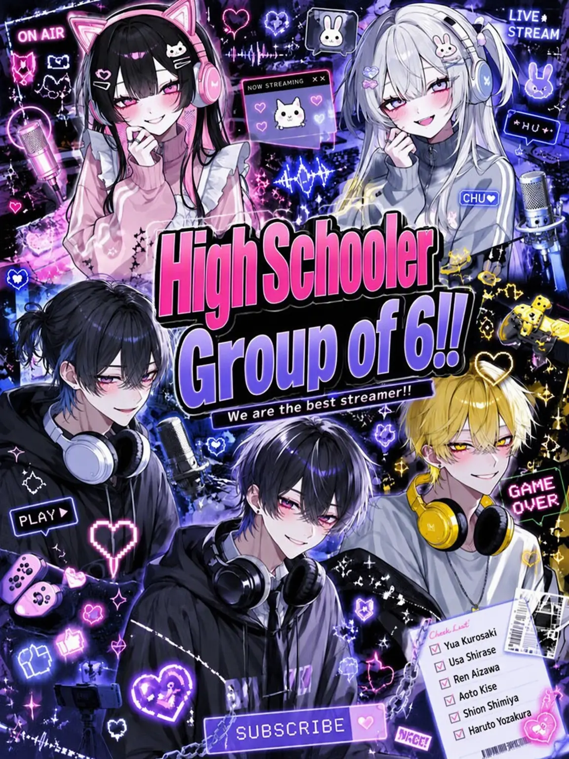 GentleHand7460의 High School Six!!