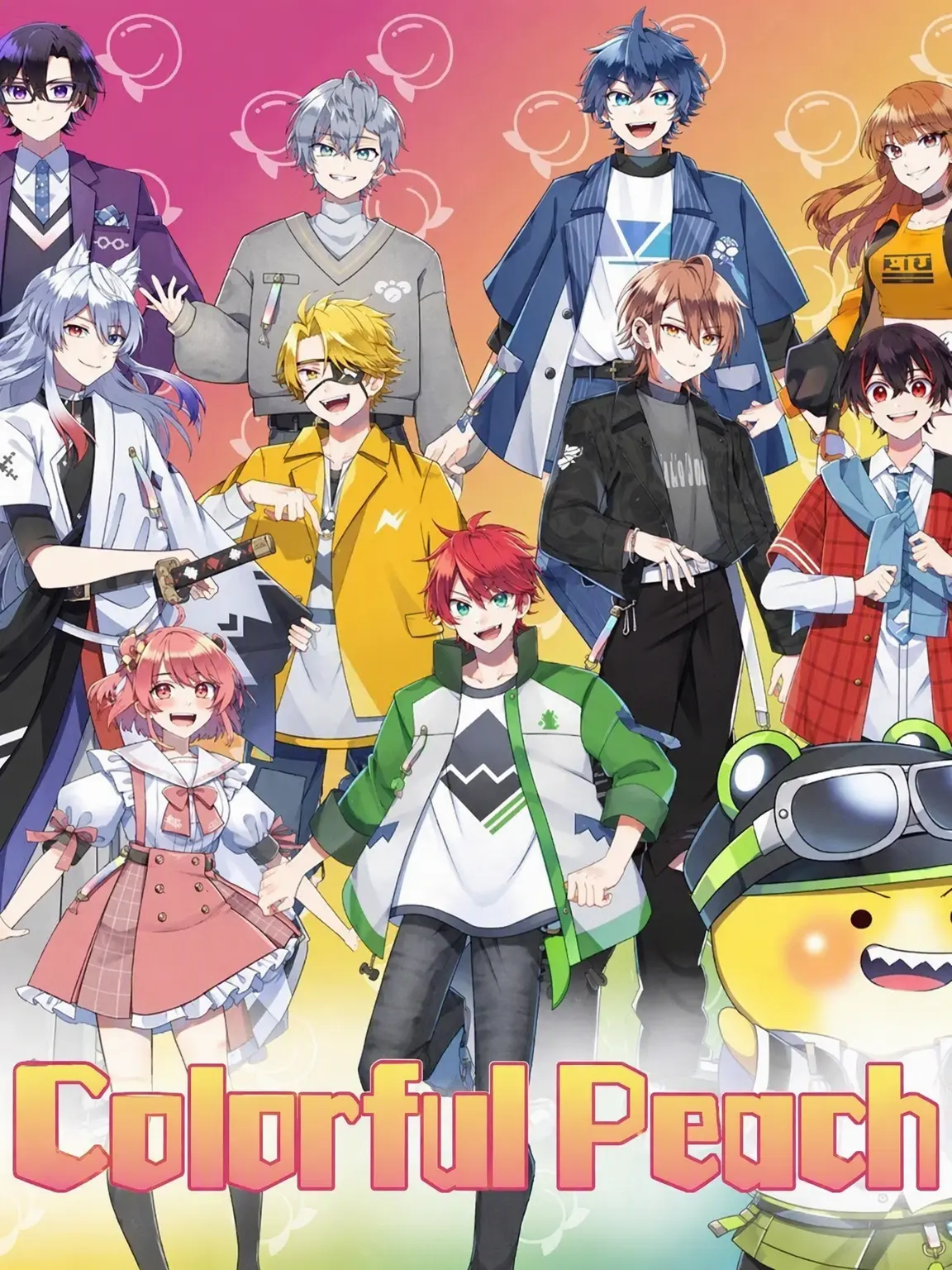 yaju___i_yokoiyo의 Colorful Peach at a Kendo Powerhouse?!