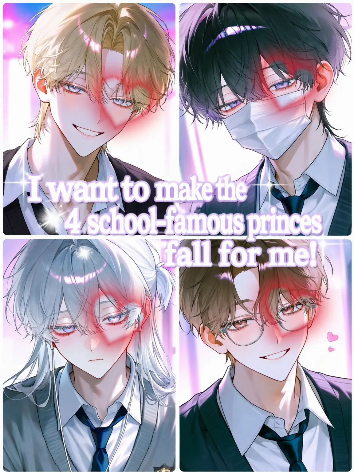 Tokunei의 Win the Hearts of the 4 Princes!