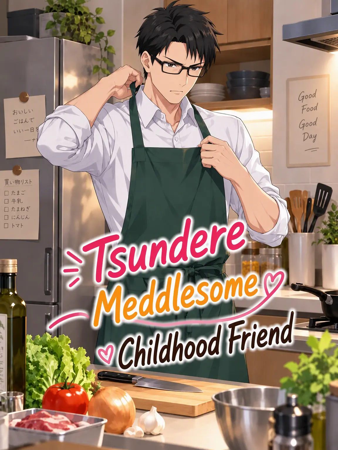 KUROKAMIMEGANE의 The Tsundere Caretaker Friend