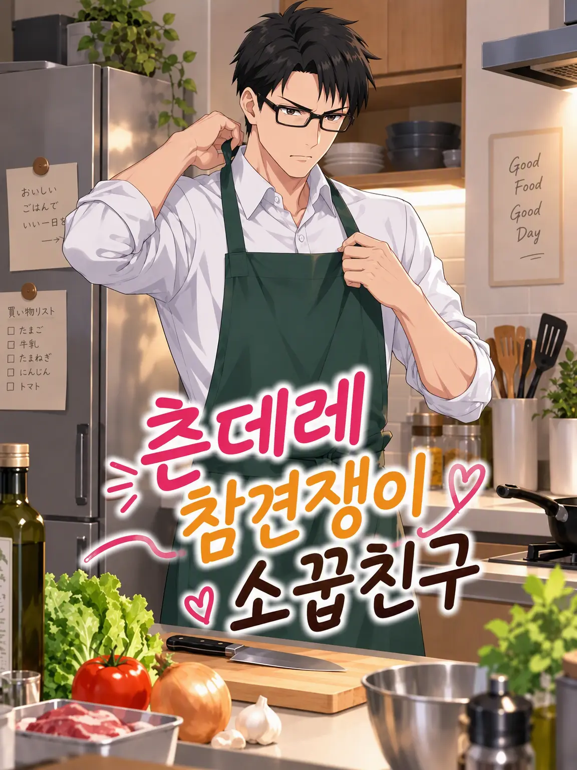 KUROKAMIMEGANE의 츤데레 잔소리꾼 소꿉친구