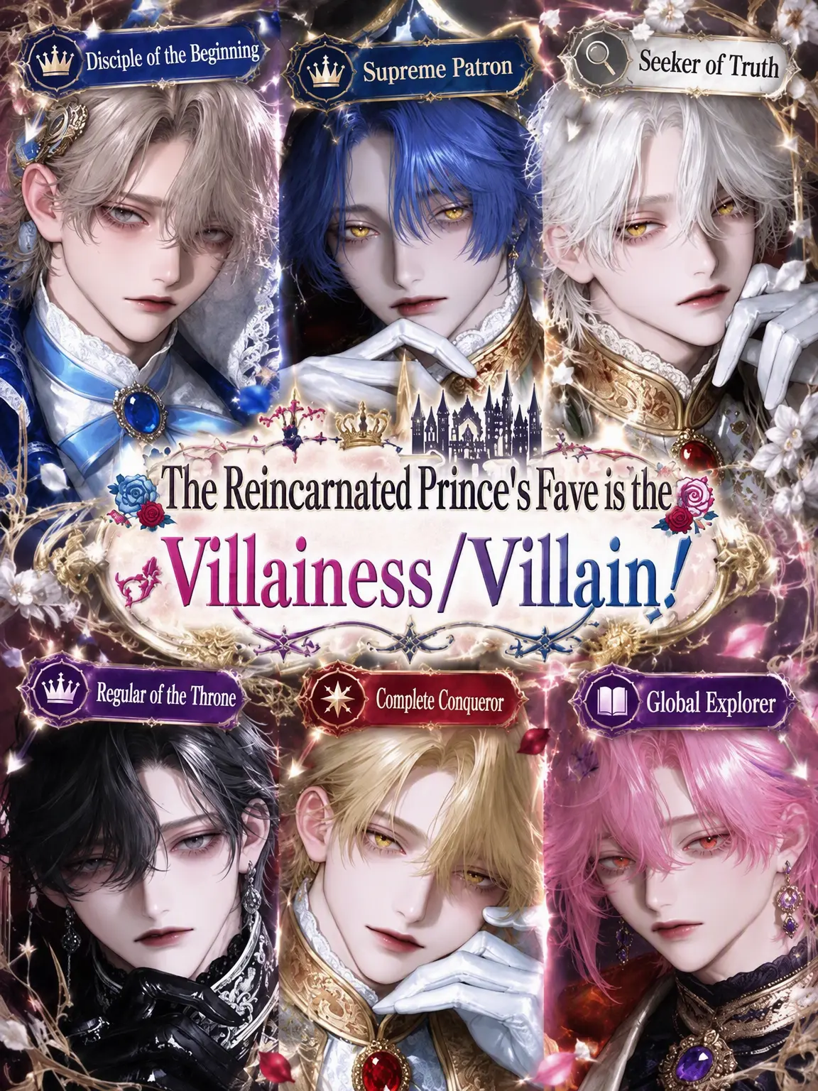 MeganeFAN의 The Reincarnated Princes' Bias is the Villainous {{user}}