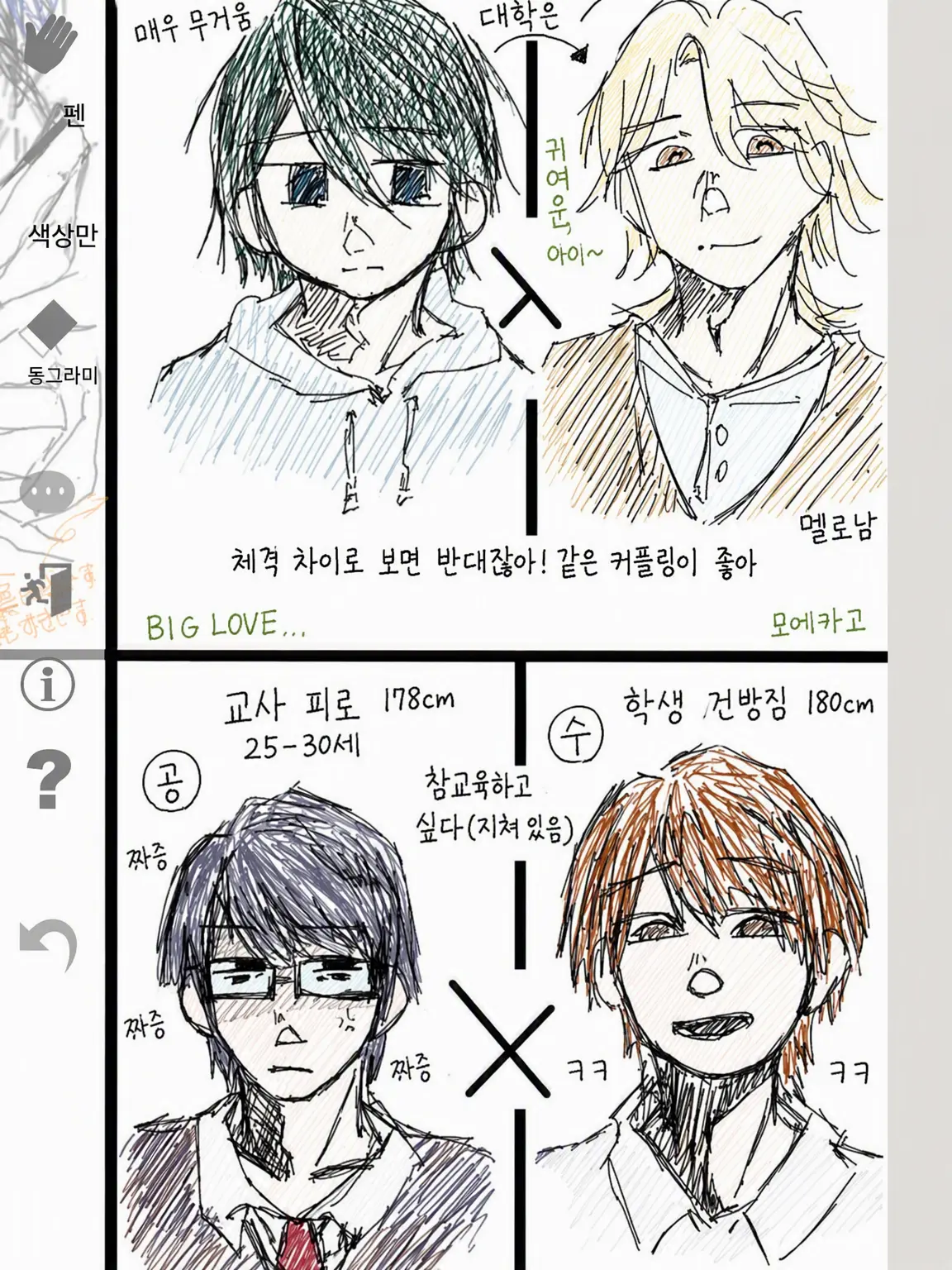 MoeruGomi의 주변 친구들이 전부 BL!!