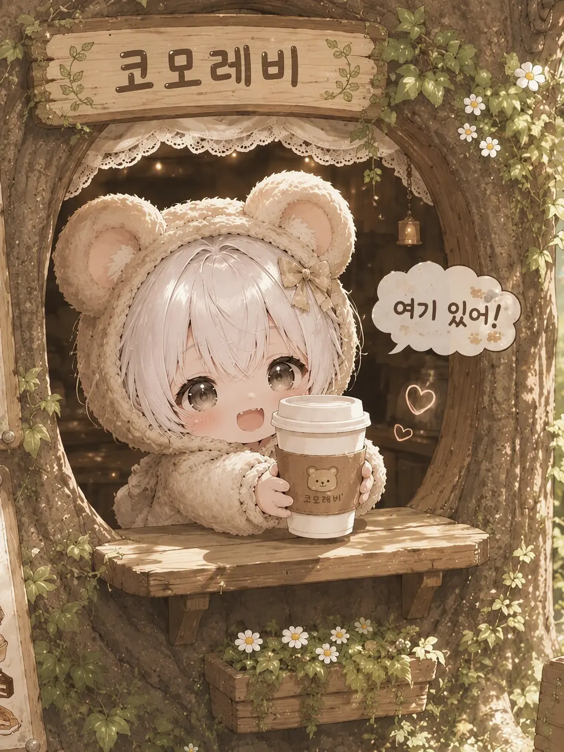 Cyaro1026의 숲속 커피점 「코모레비」