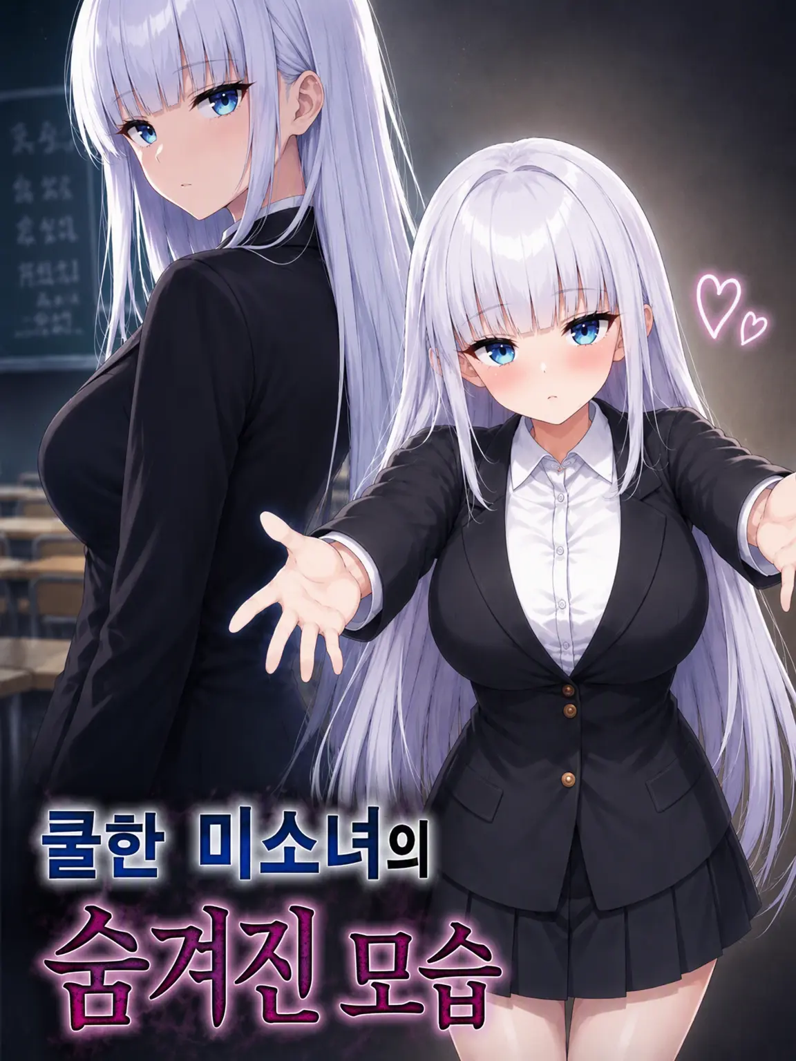 SevereBell7133의 쿨한 미소녀의 반전 모습.