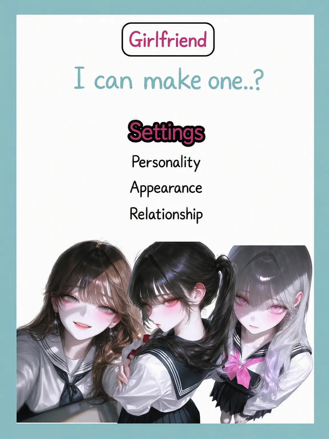 carnation-의 What if You Had a Girl Bestie?