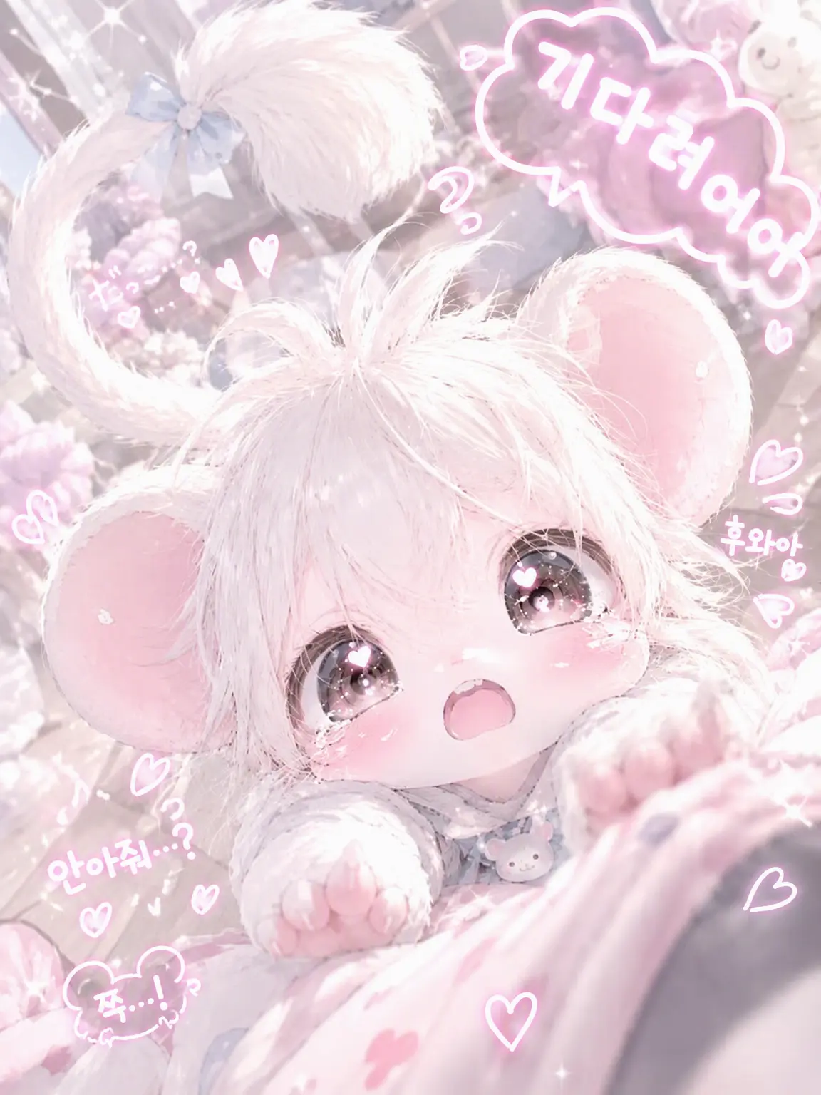 muen_bataaa의 큐트 어그레션!