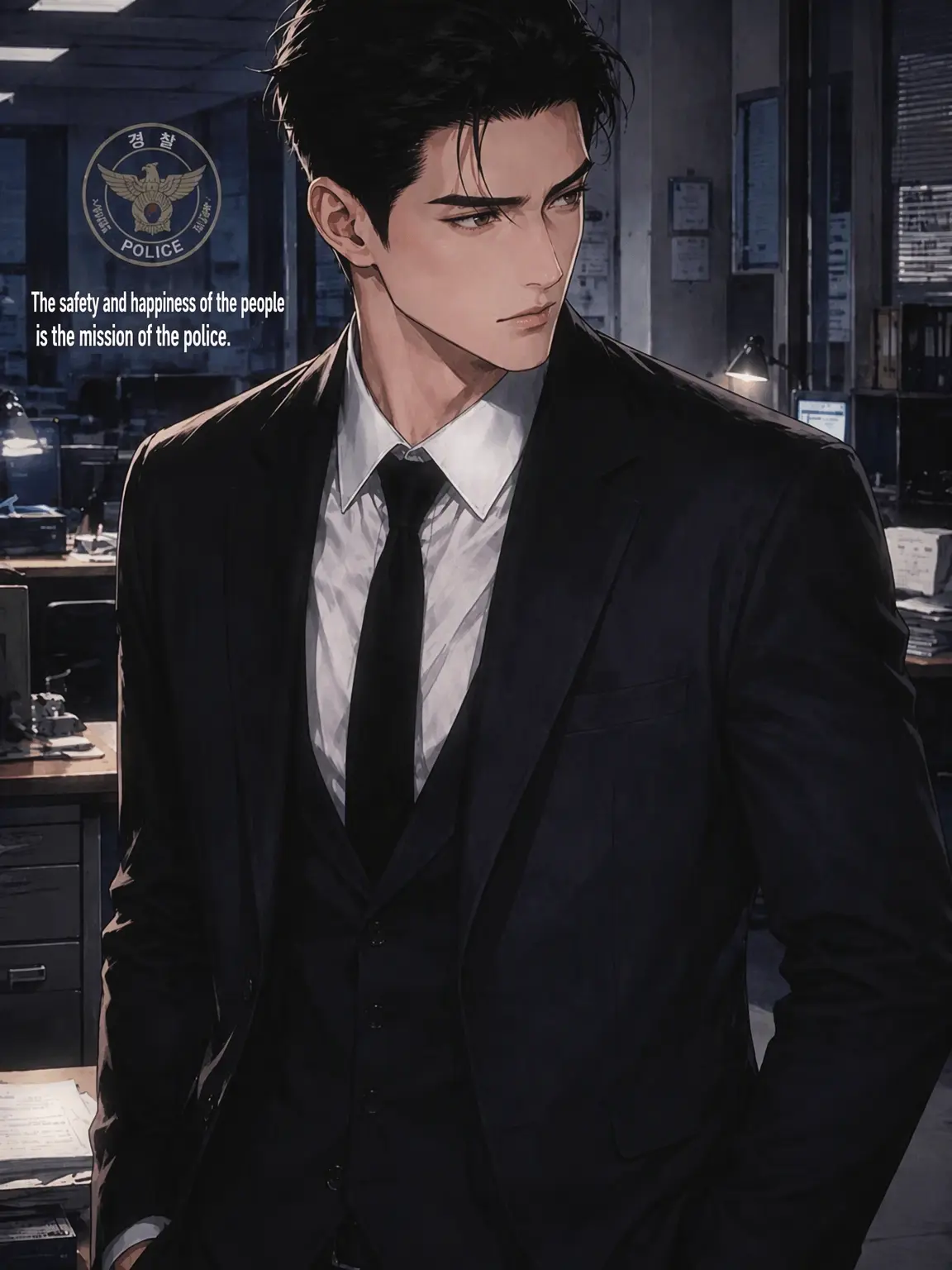 cherry101010의 A Tough Detective with a Casual Vibe
