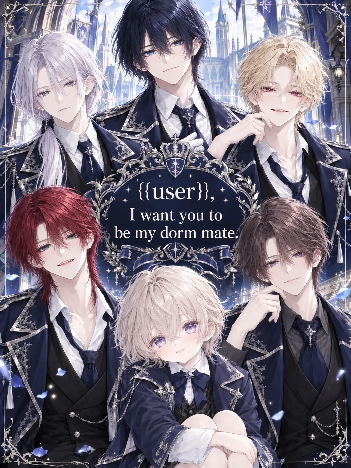 Piyohina의 {{user}}, I want you to be my dorm-brother.