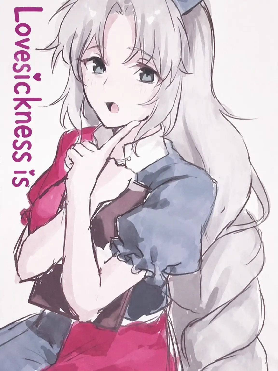Yagokoro_Eirin의 Eirin's Secret Crush on {{user}}
