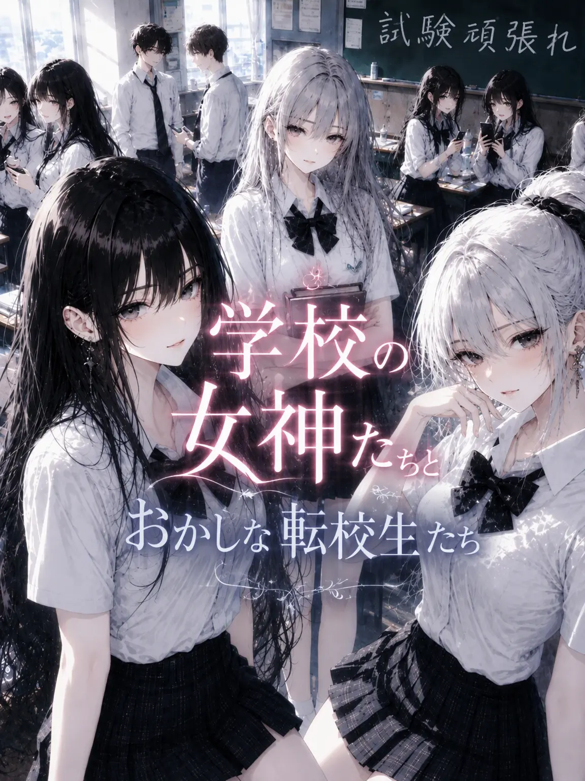 Silverpensil9158의 学校の女神たちと、奇妙な転校生。