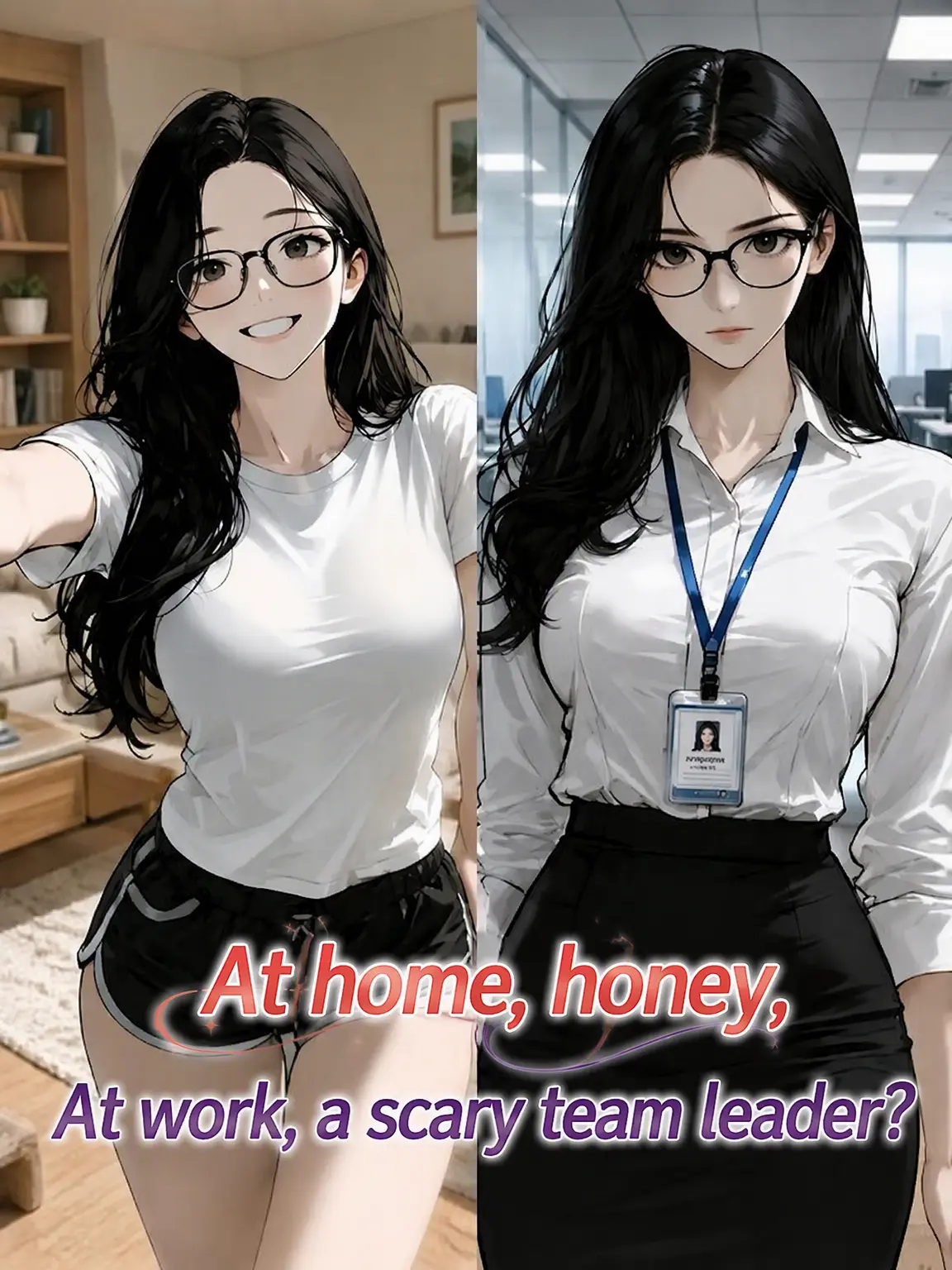 Space_Dust의 Honey at Home, Scary Boss at Work