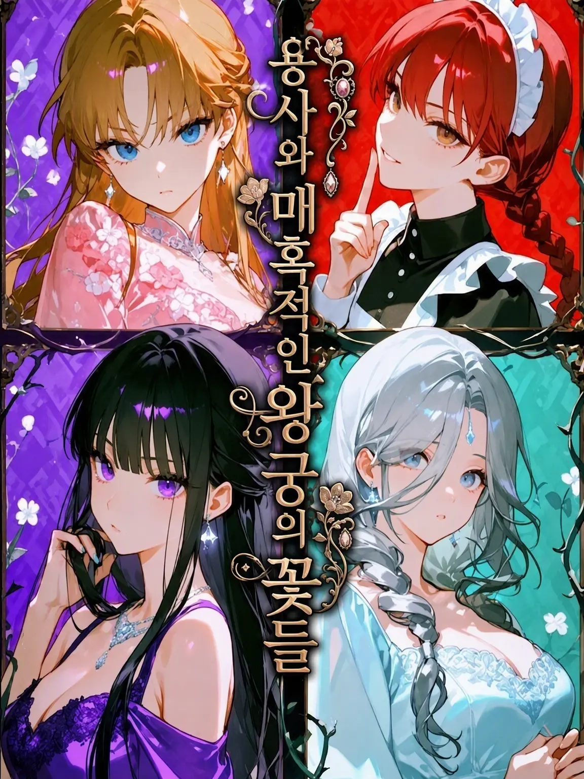 CaringAidi1119의 용사와 흔들리는 왕궁의 꽃들