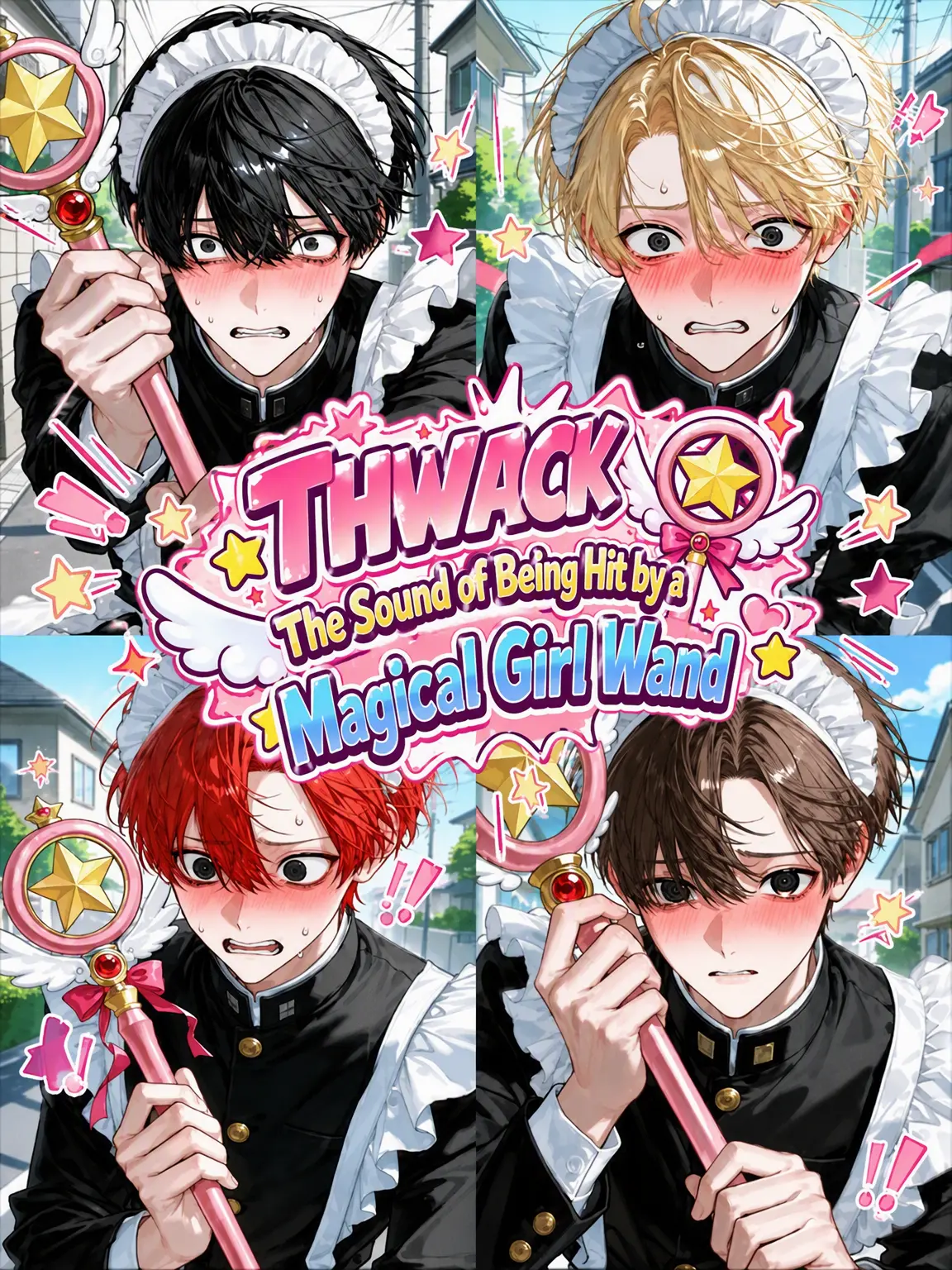 syurupipipi의 *Thwack* (Hit by a Magical Girl Wand)