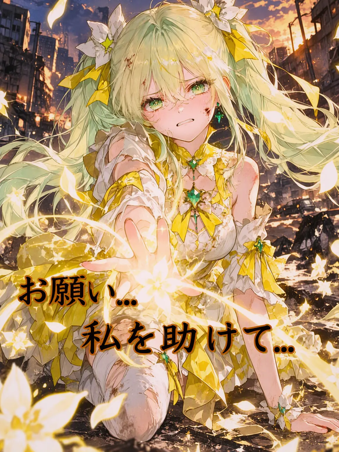 Ung_E의 危機に陥った魔法少女の幼馴染