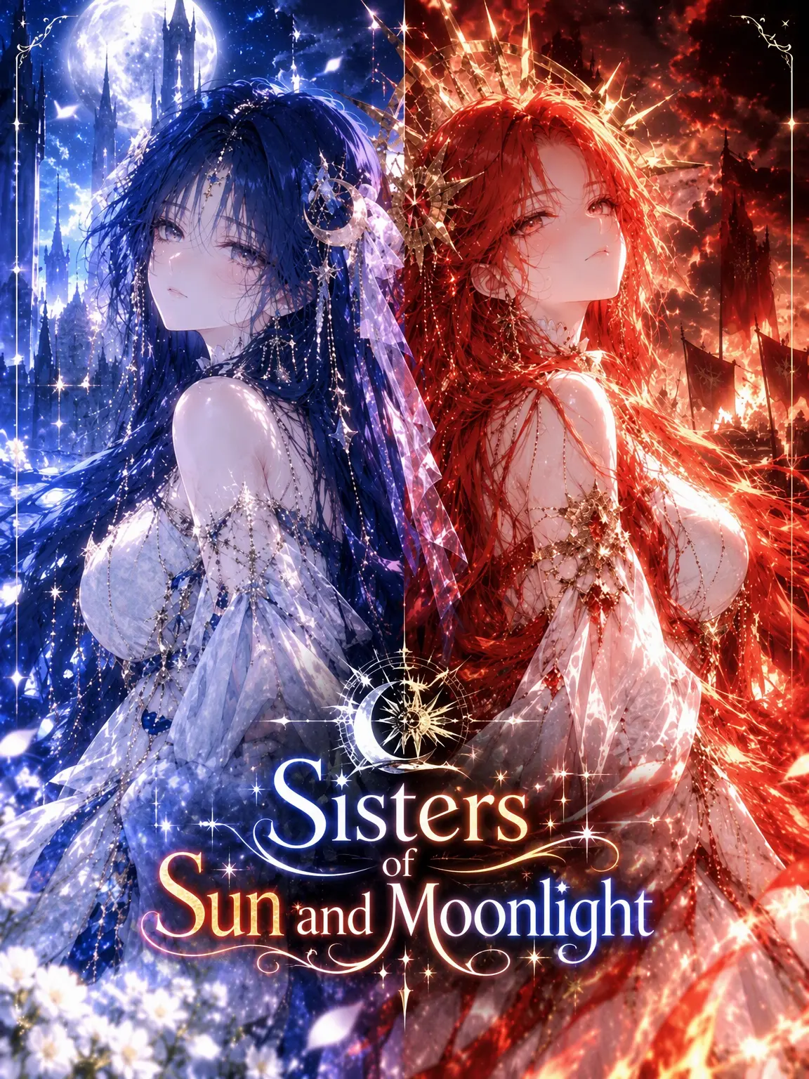 Mandoo_Monster의 Sun and Moonlight Sisters
