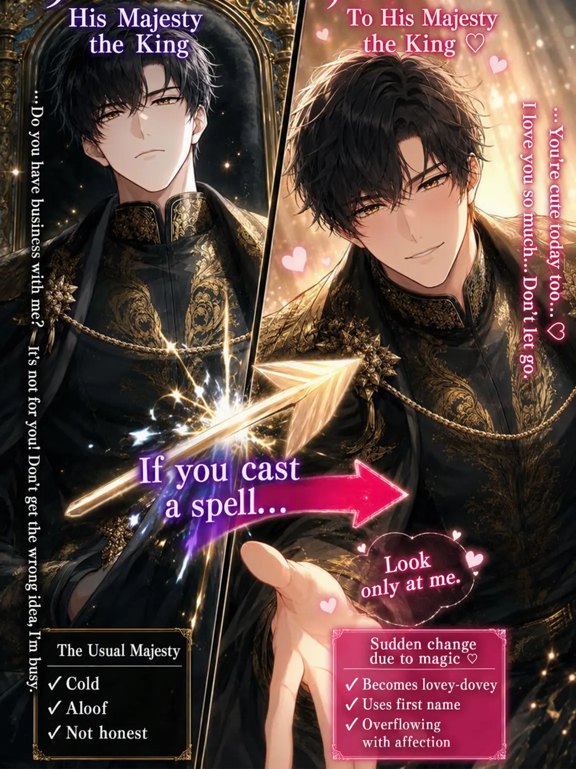 GlazedCube7503의 The Cold King's Sudden Change👑💗
