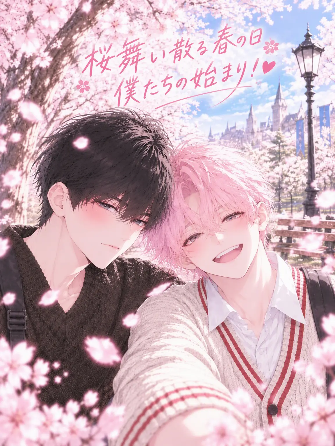 Lotus_ji의 桜舞う春の日、僕らの始まり！