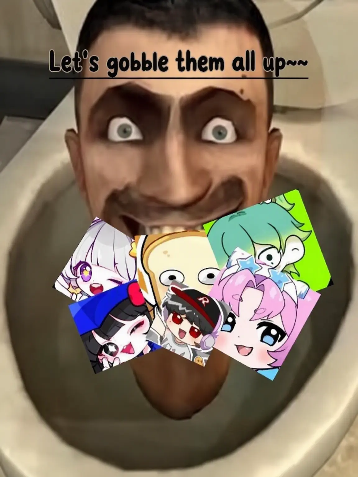 FitGuppy3509의 Team Nappa + Fox Skibidi Toilet!