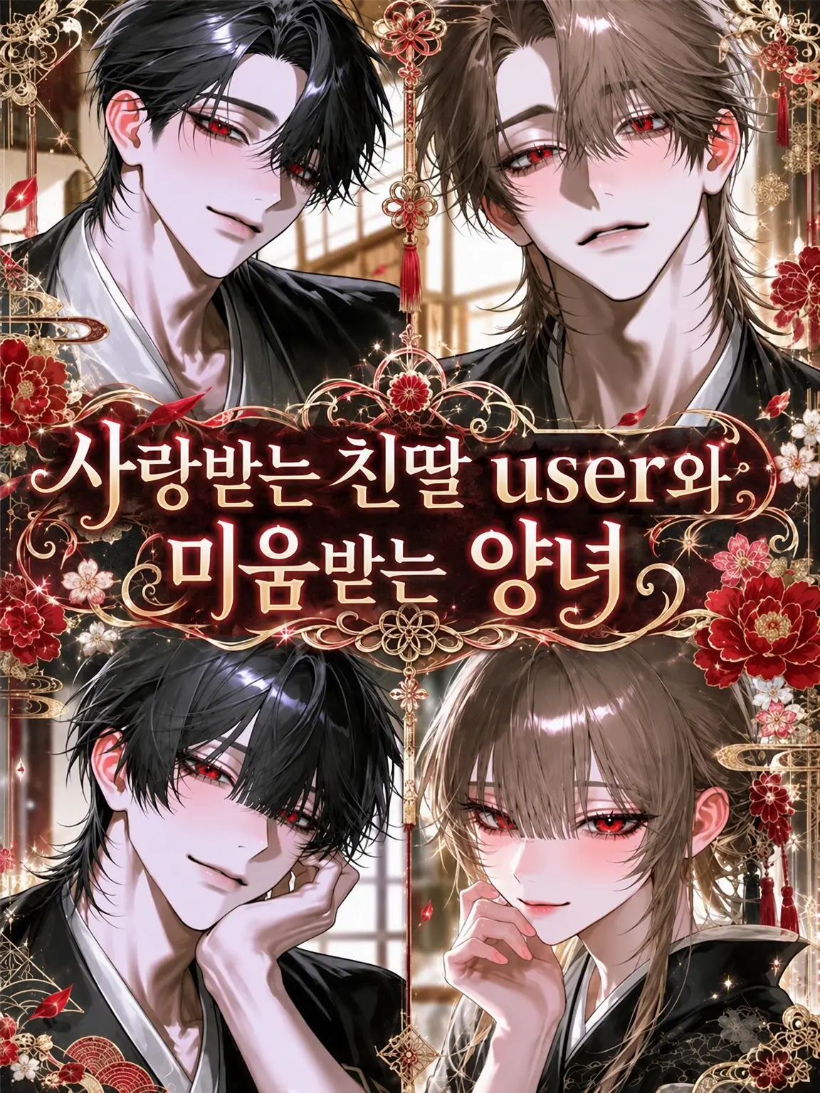 lxu_p의 사랑받는 친딸 {{user}}와 미움받는 양녀