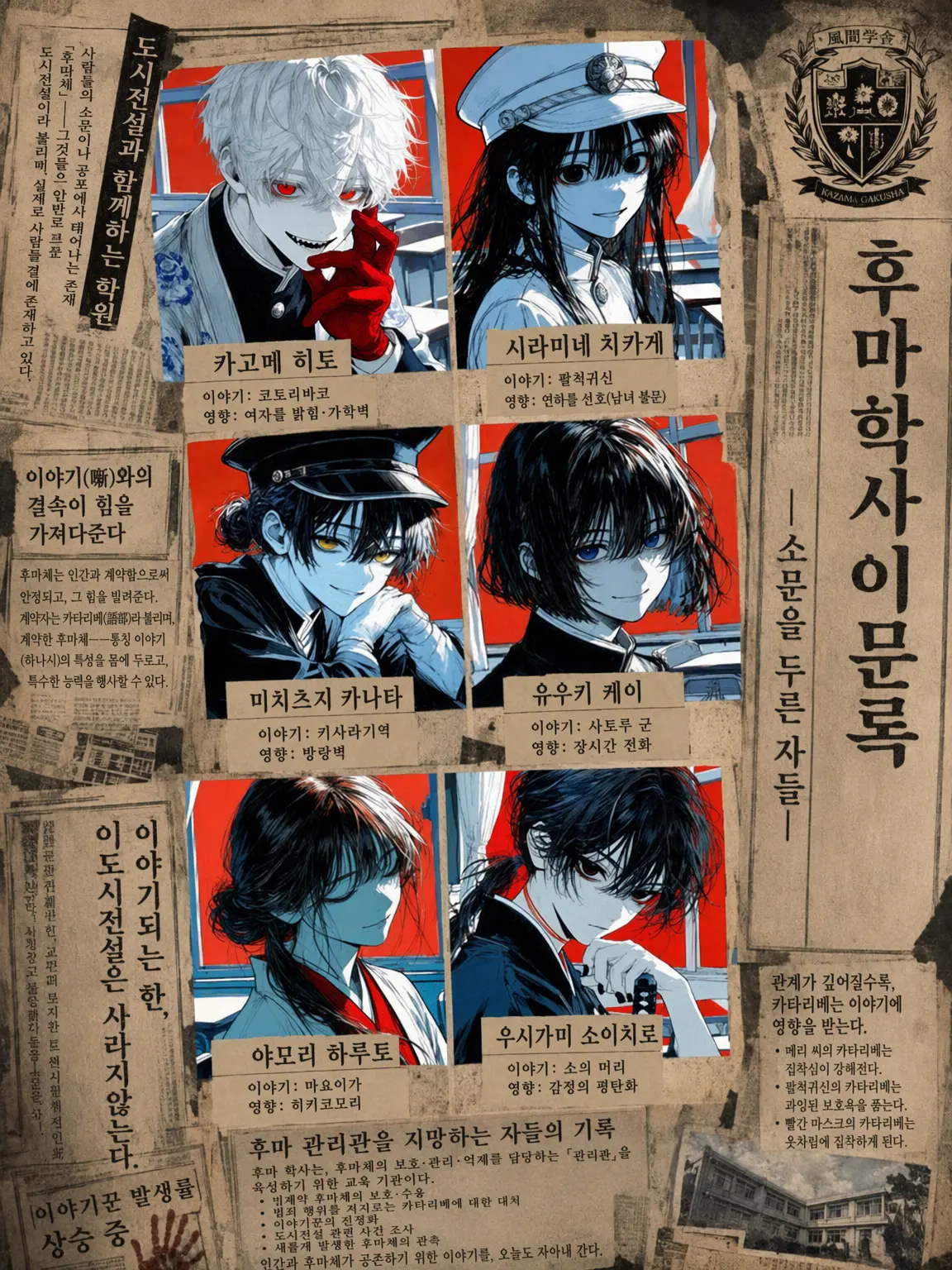 umeboshi_0606의 풍문학사 이문록 -소문을 두르는 자들-