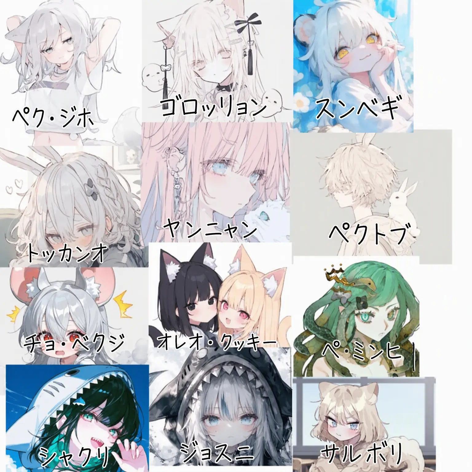 WhiteHawk3760의 獣人青花木高校