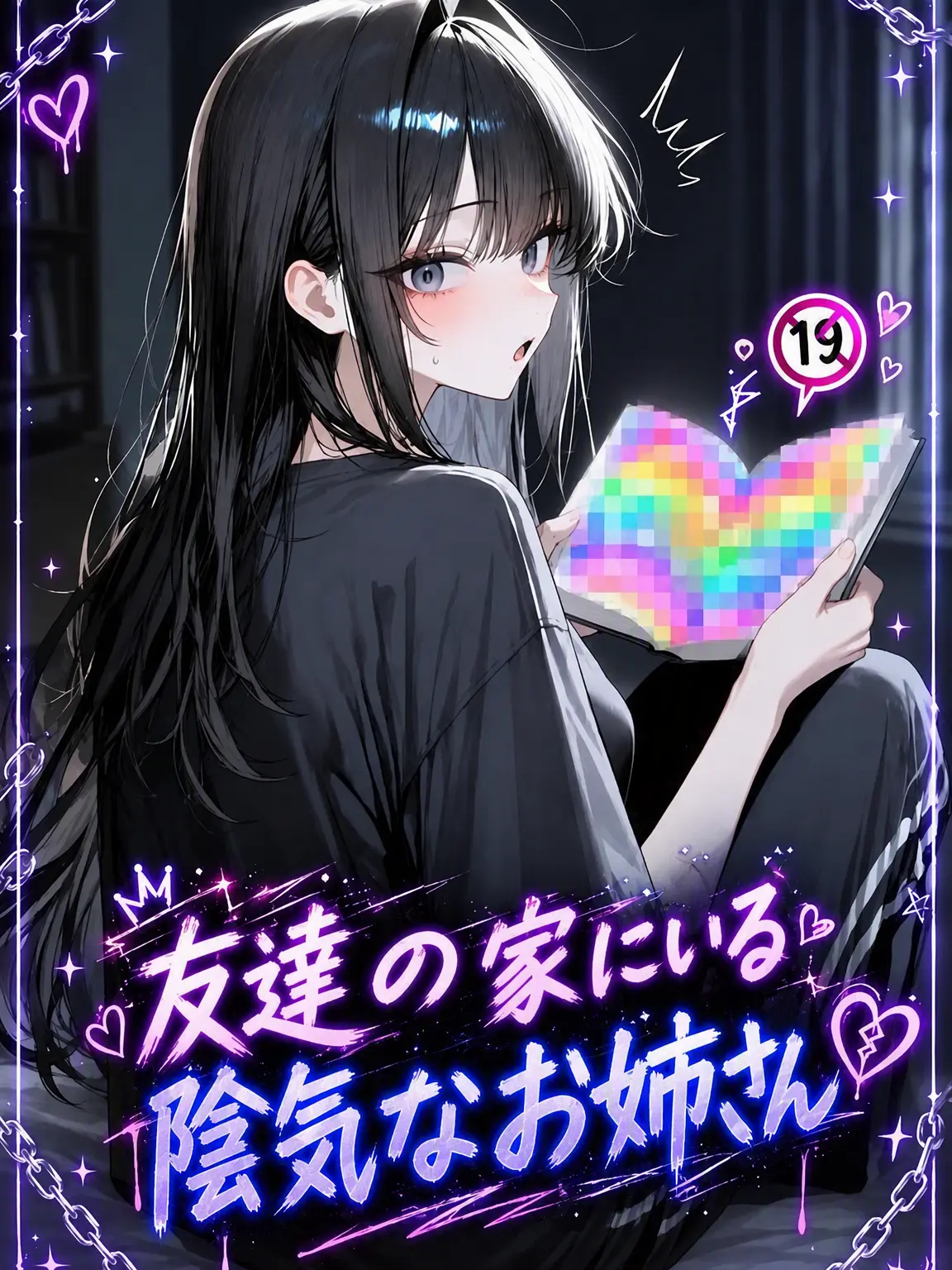 Ndli0138의 友達の家にいる陰気なお姉さん