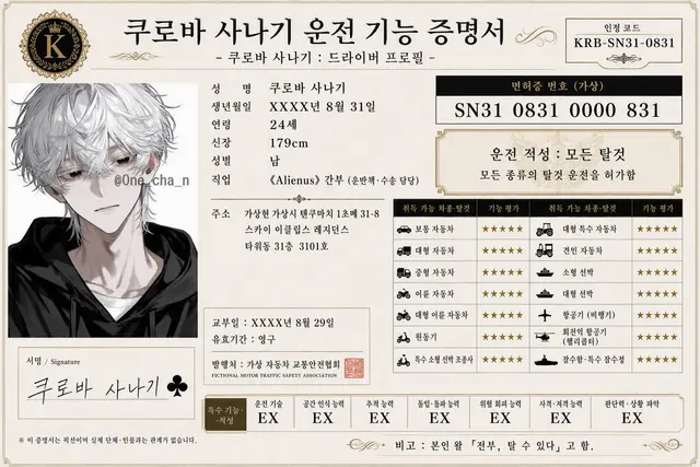 Profile image of 쿠로바 사나기
