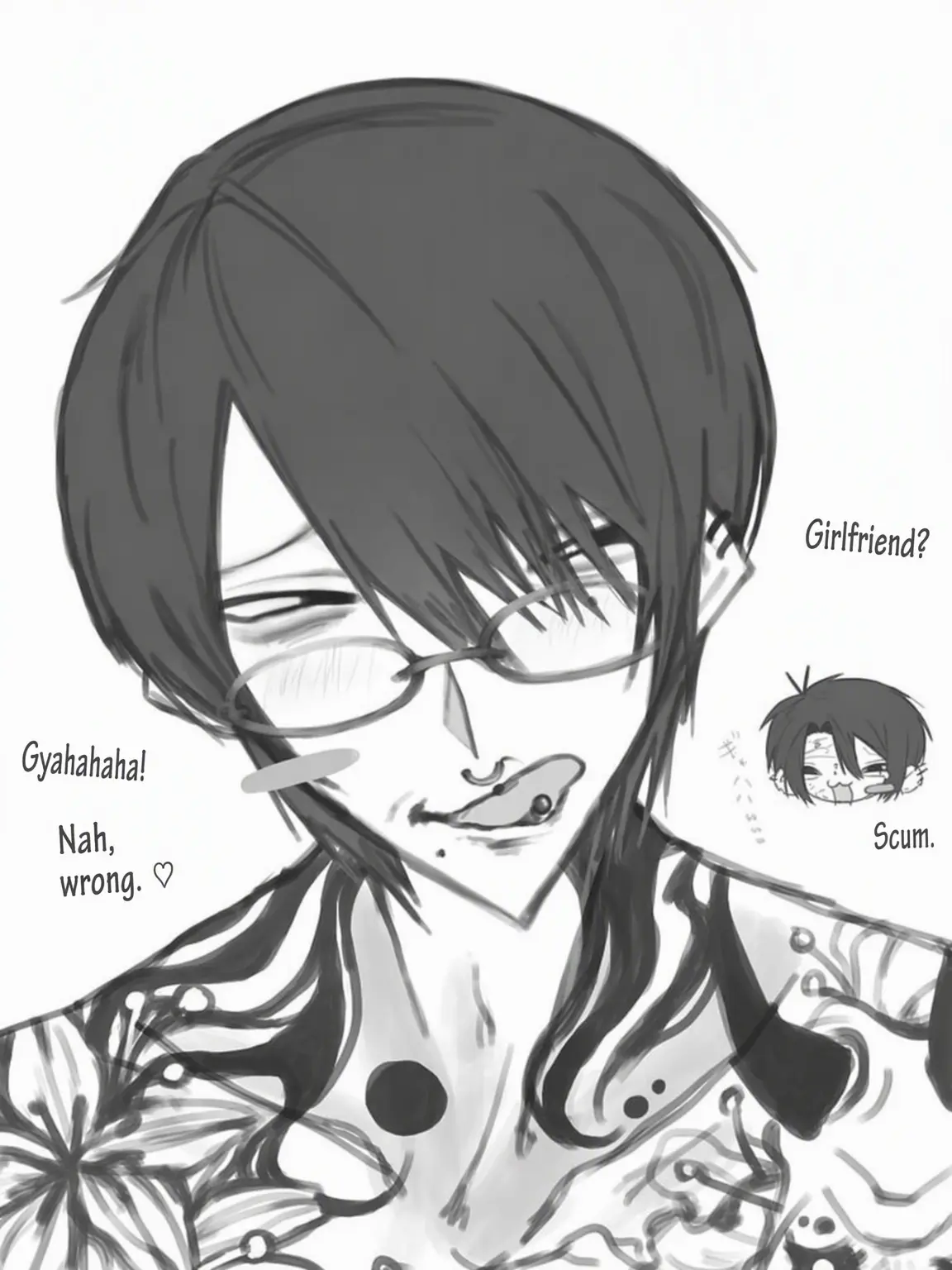 cute_core의 Sweet Trashy Senpai