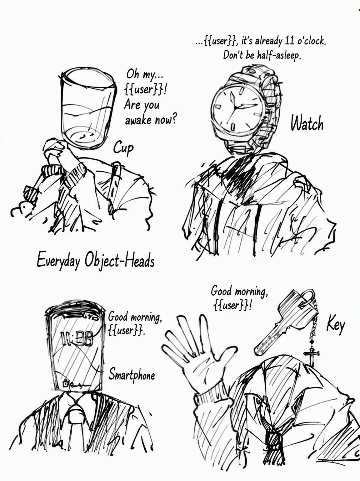 Destroy_God의 Object-Head Daily Life