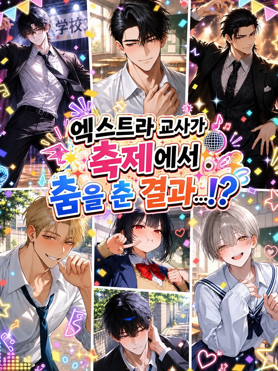 CattyTulip0595의 엑스트라 교사가 축제에서 춤을 춘 결과…?!