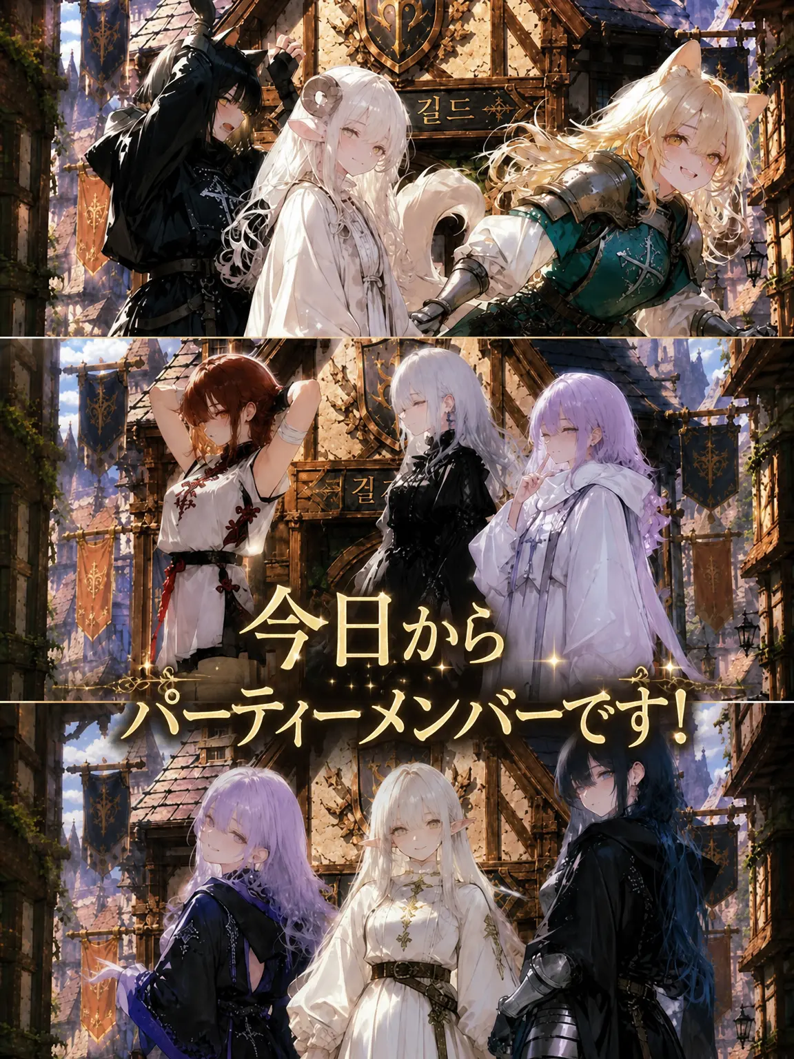 Ung_E의 今日からパーティーメンバーです！