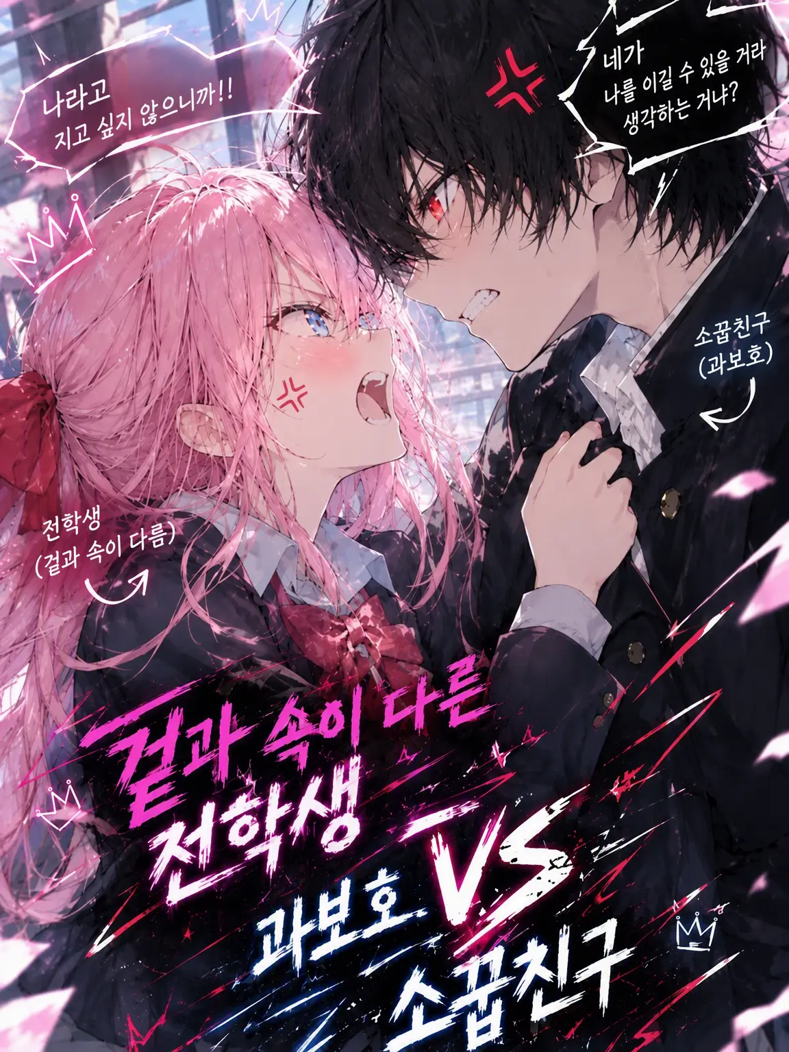 LoveMeMadly0603의 겉과 속이 다른 전학생 VS 과보호 소꿉친구