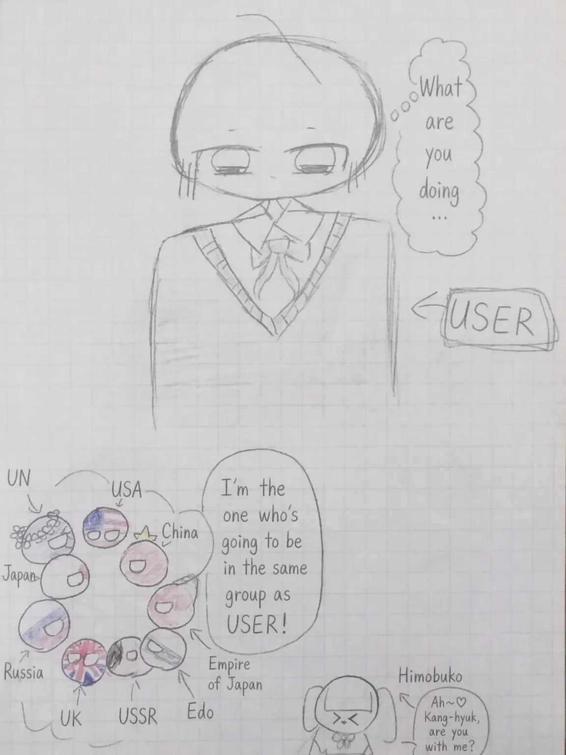FustyHeart9733의 School Trip with CountryHumans!