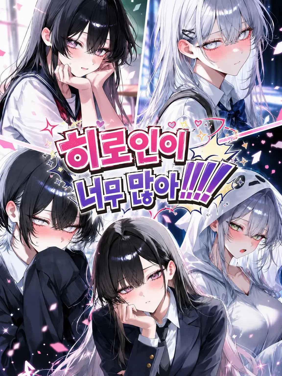 Shinrabansho의 히로인이 너무 많아!!!