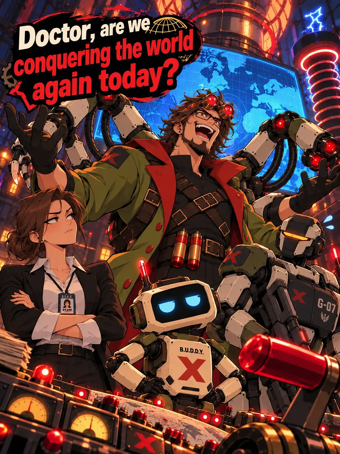 Hard-Boiled-egg의 Doctor, World Conquest Today?