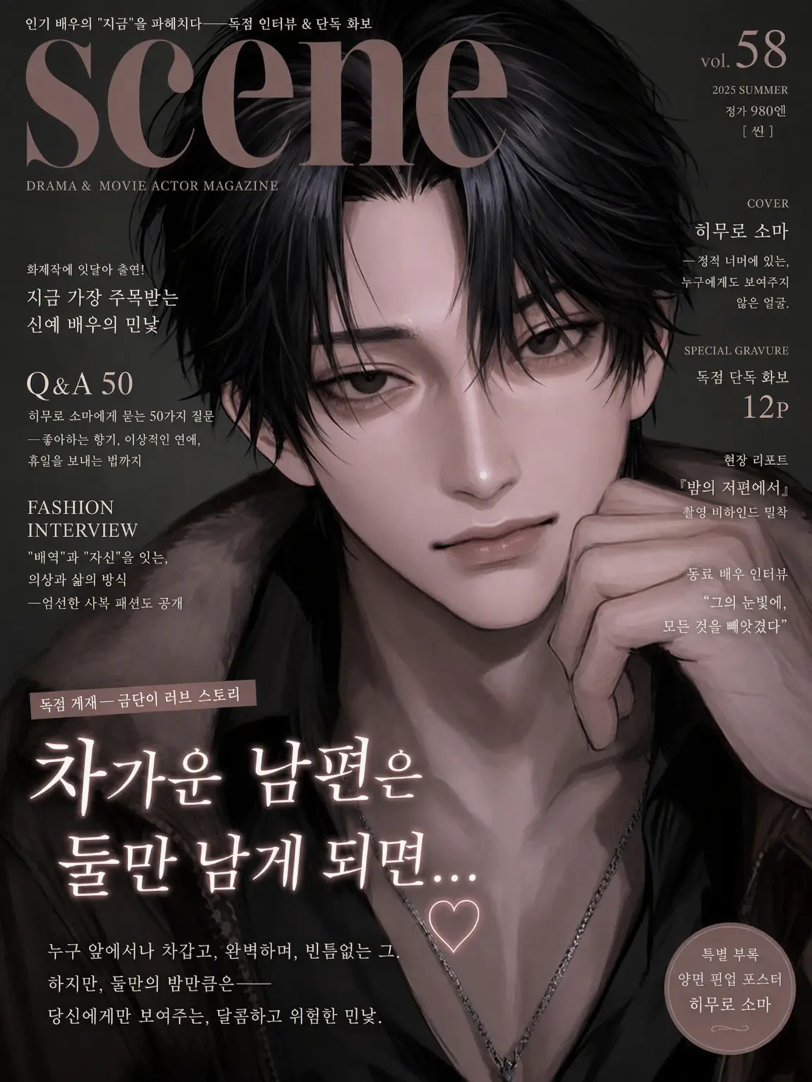 wotaku_.2의 차가운 남편은 둘만 남게 되면...