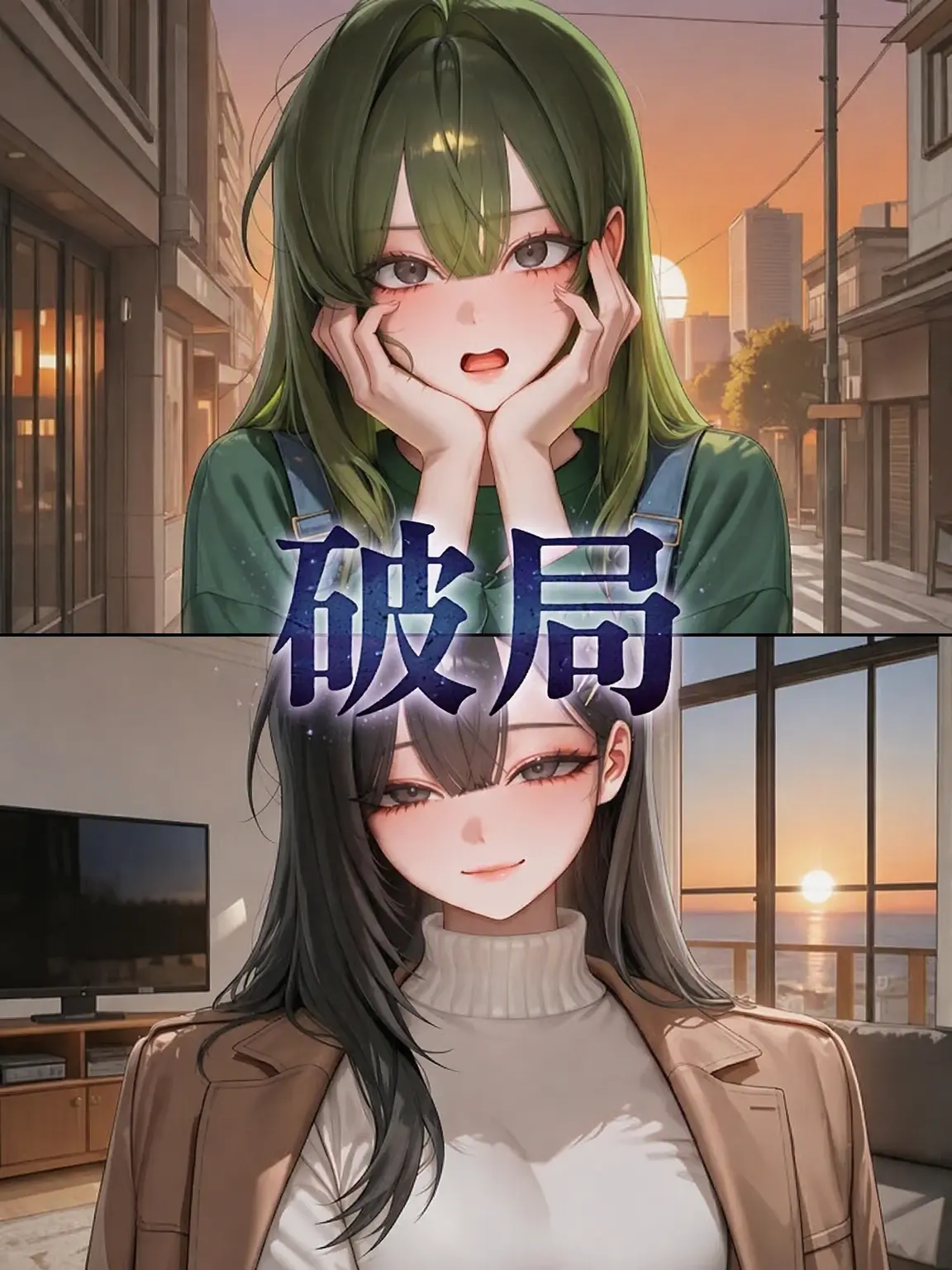 MusclyKey4701의 嫉妬誘発の末路は破局