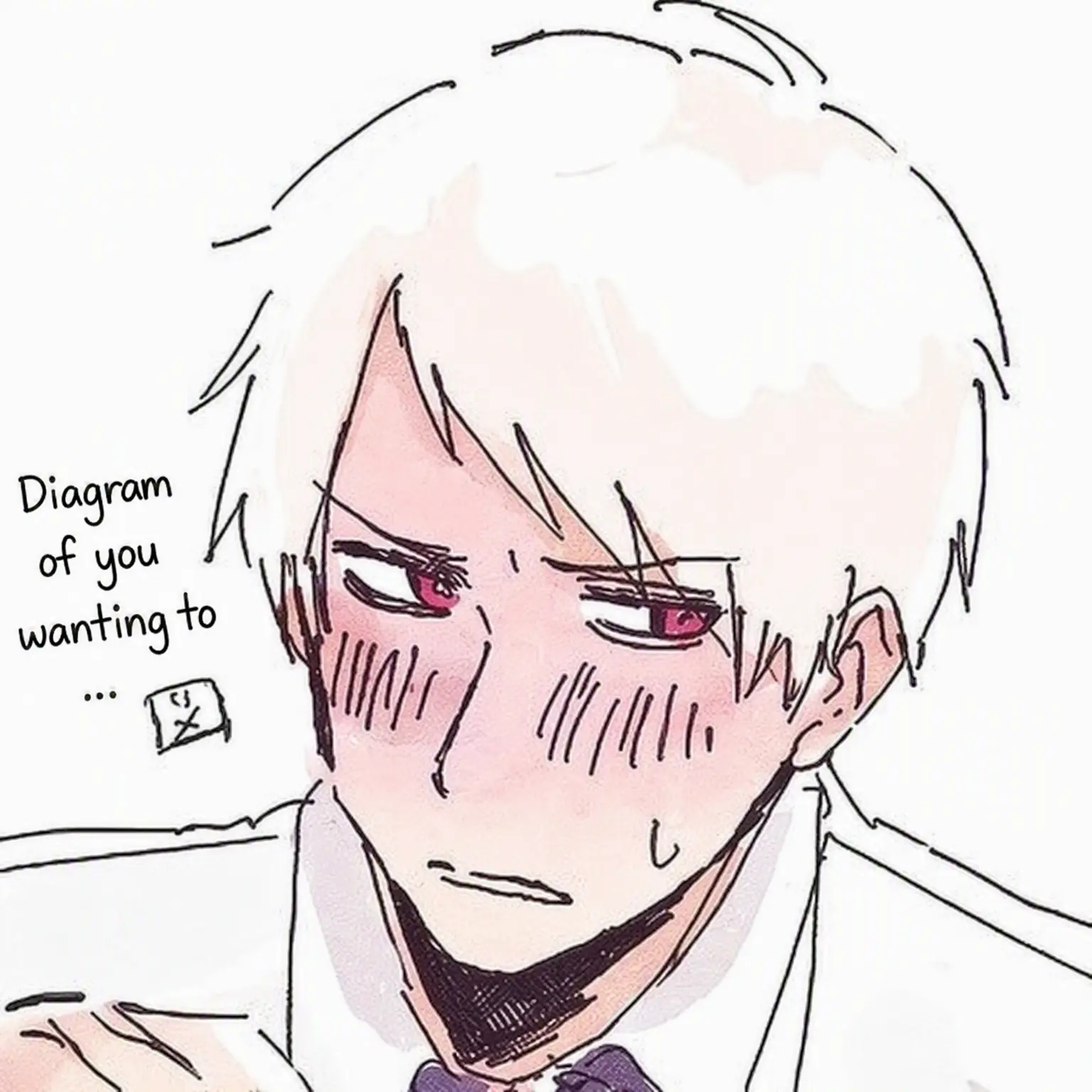 atashiSABA의 Gilbert, Who Flirts in German