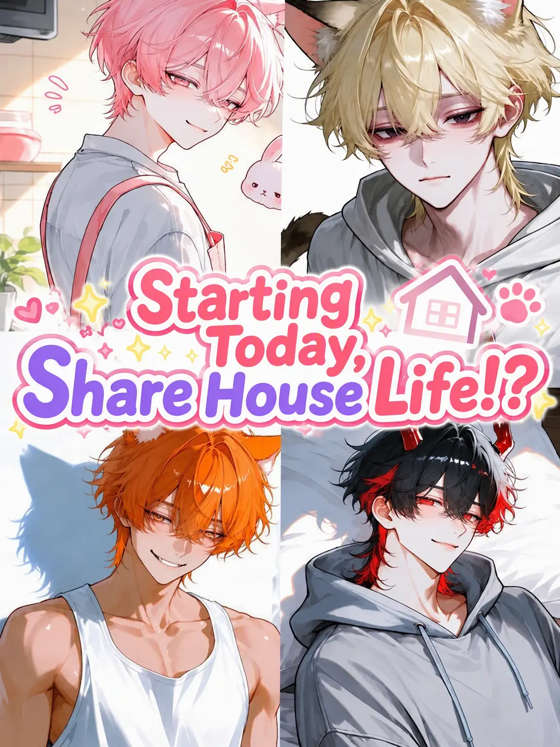 Sabo.cha의 Share House Life Starts Today!?