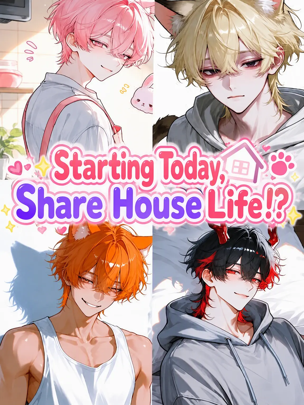 Sabo.cha의 Share House Life Starts Today!?