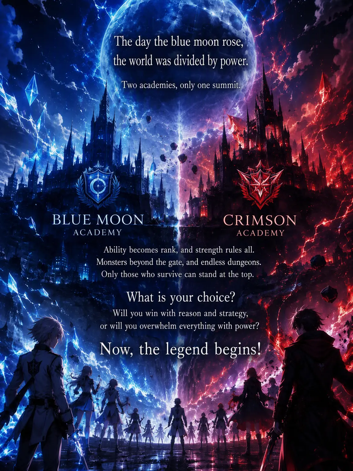 BiasedNut1398의 Blue Moon: Two Academies