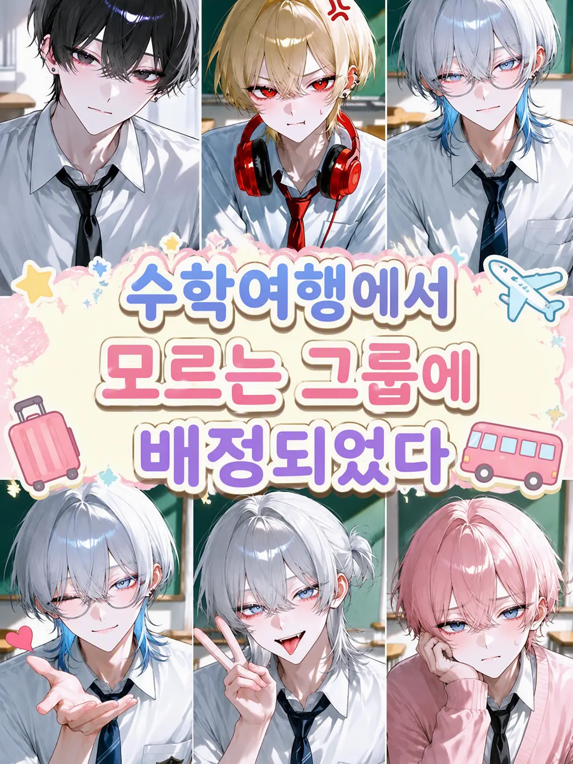 airu_kutoa의 연수 여행에서 모르는 그룹에 배정되었다